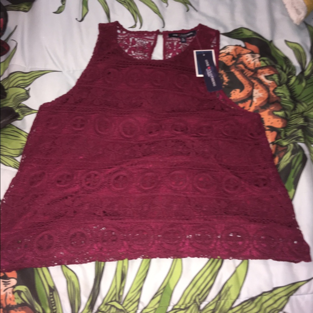 (SOLD) Cute Floral Crop Top