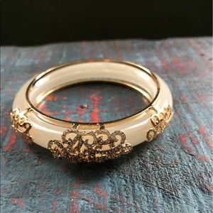 Crystal White Marble Bracelet