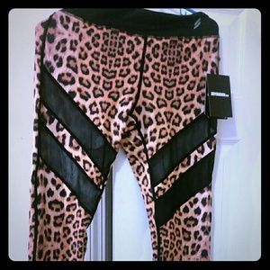 Leopard Print Workout Leggings