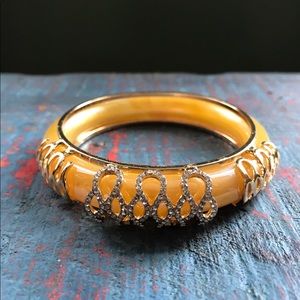 Yellow Marble Bracelet