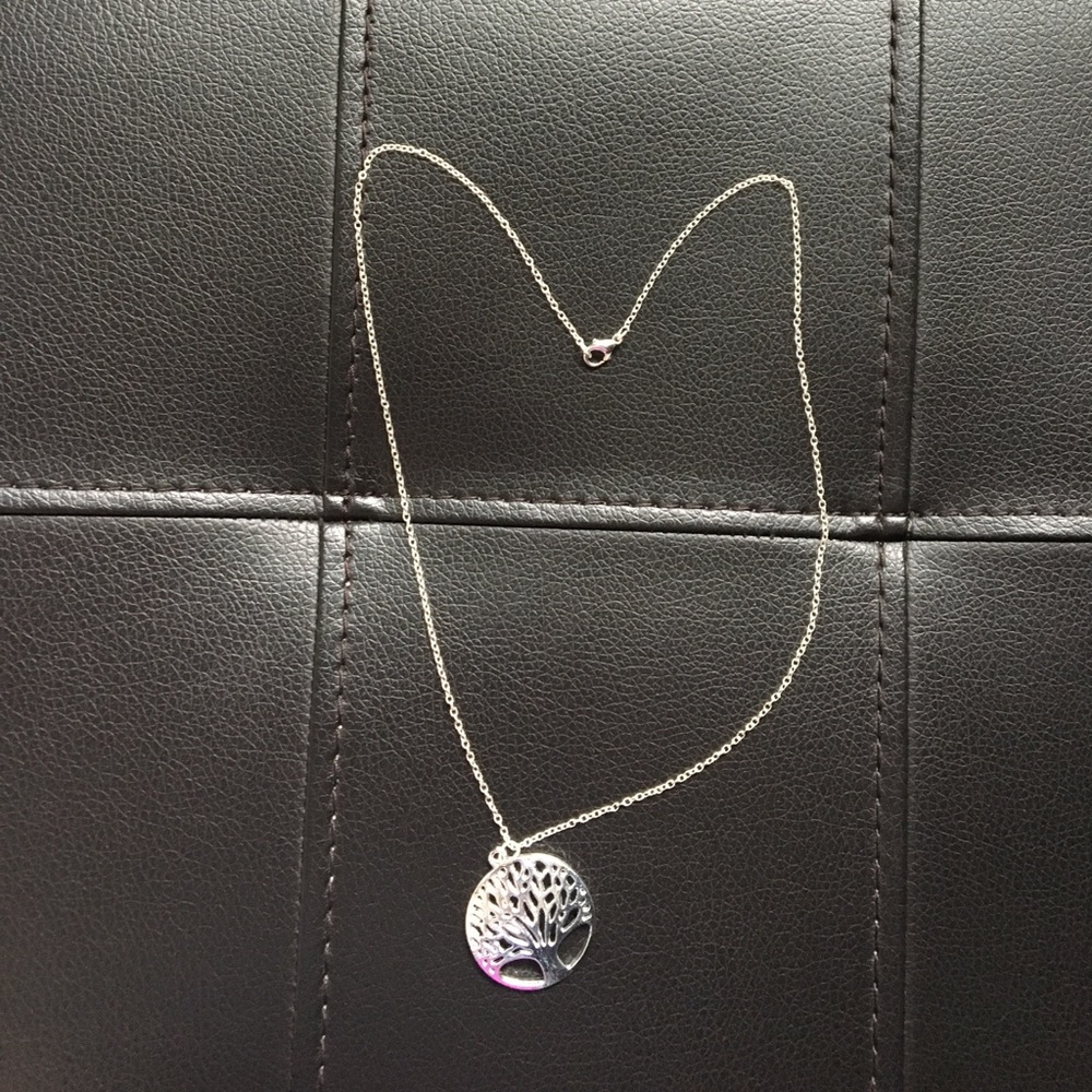 Tree necklace - sterling silver