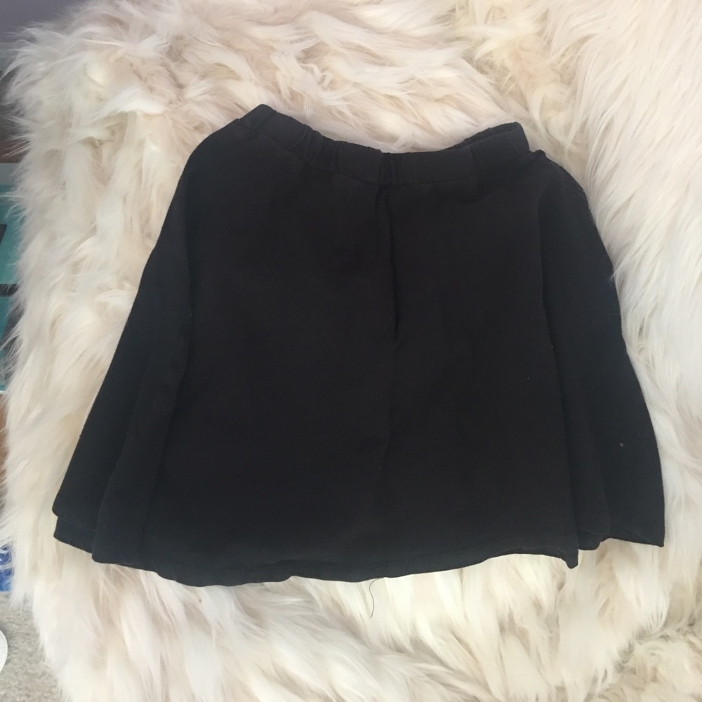 NORDSTROM black flowy skirt