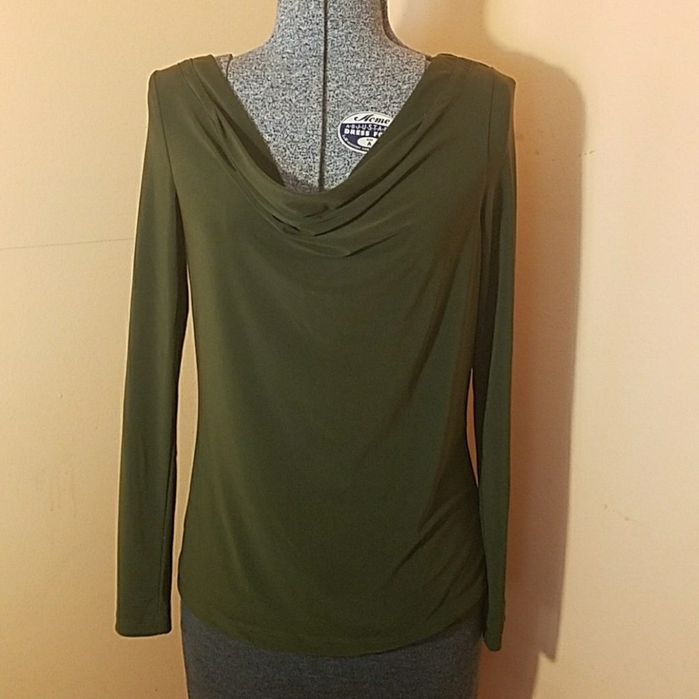 Stretchy Forest Green Chaps Top