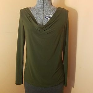 Stretchy Forest Green Chaps Top