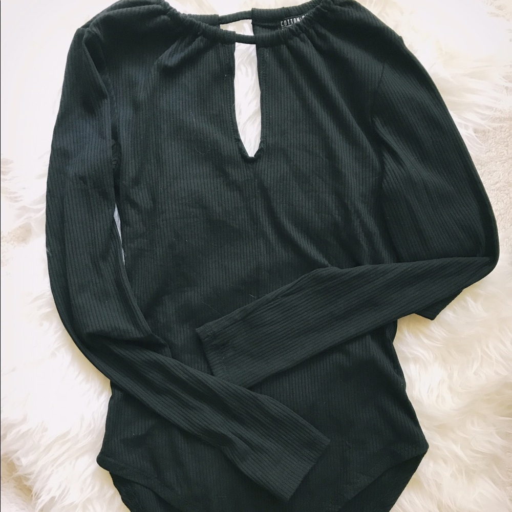 Long sleeve body suit