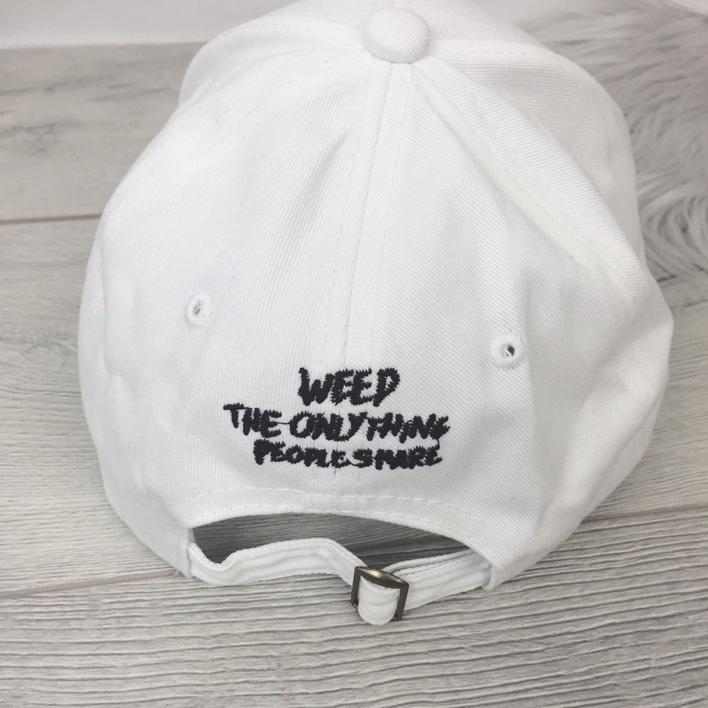 Puff Pass 420 Joint Pot Embroidered Dad Hat - Picture 2 of 2