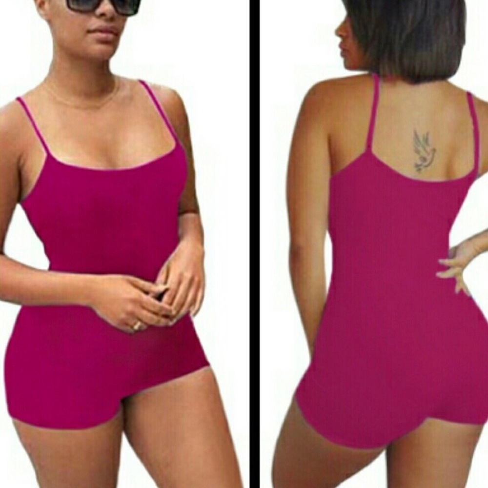 Pink Bodysuit Jumper Sz M