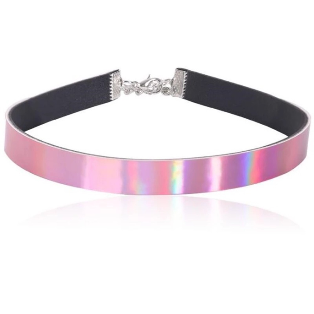 ☀️ 🎉 HP! 🎉 Pink Holographic Choker! 😍😍