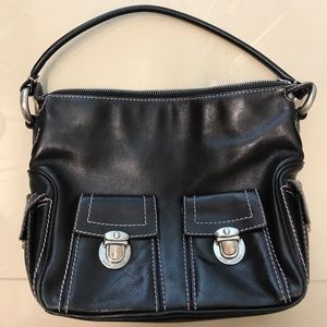 Marc Jacobs Black Leather Hobo