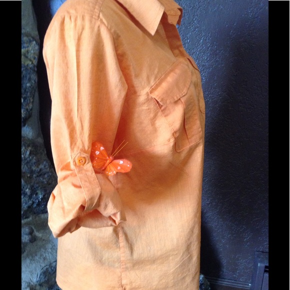 Croft and Barrow Safari Blouse - Picture 2 of 8