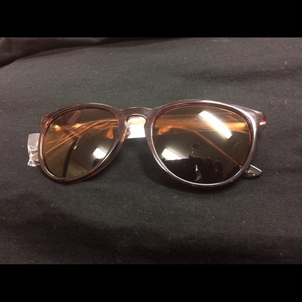 Brown Unisex Sunglasses