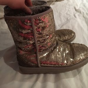 Sparkly ugg boots!!