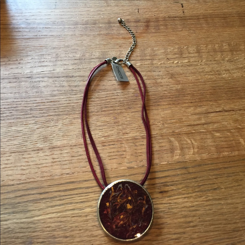 NWT Chico's Pendant Staement Necklace