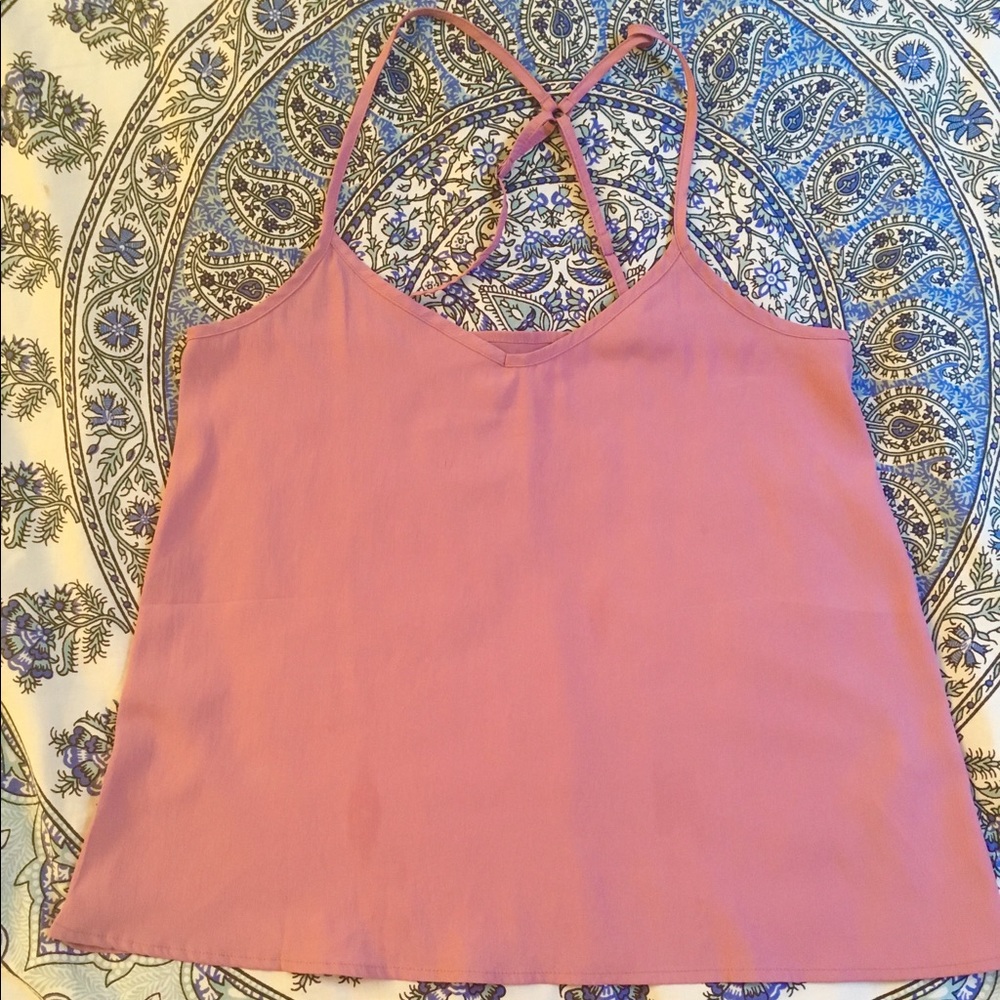 Purple Hollister Tank