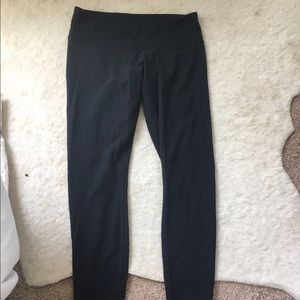 Black long lulu lemon leggings