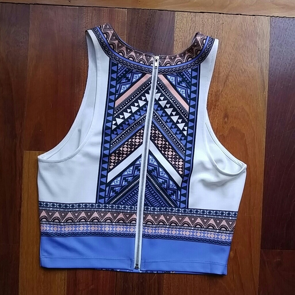 Summer Crop Top - Brand New Never Worn - Picture 2 of 3