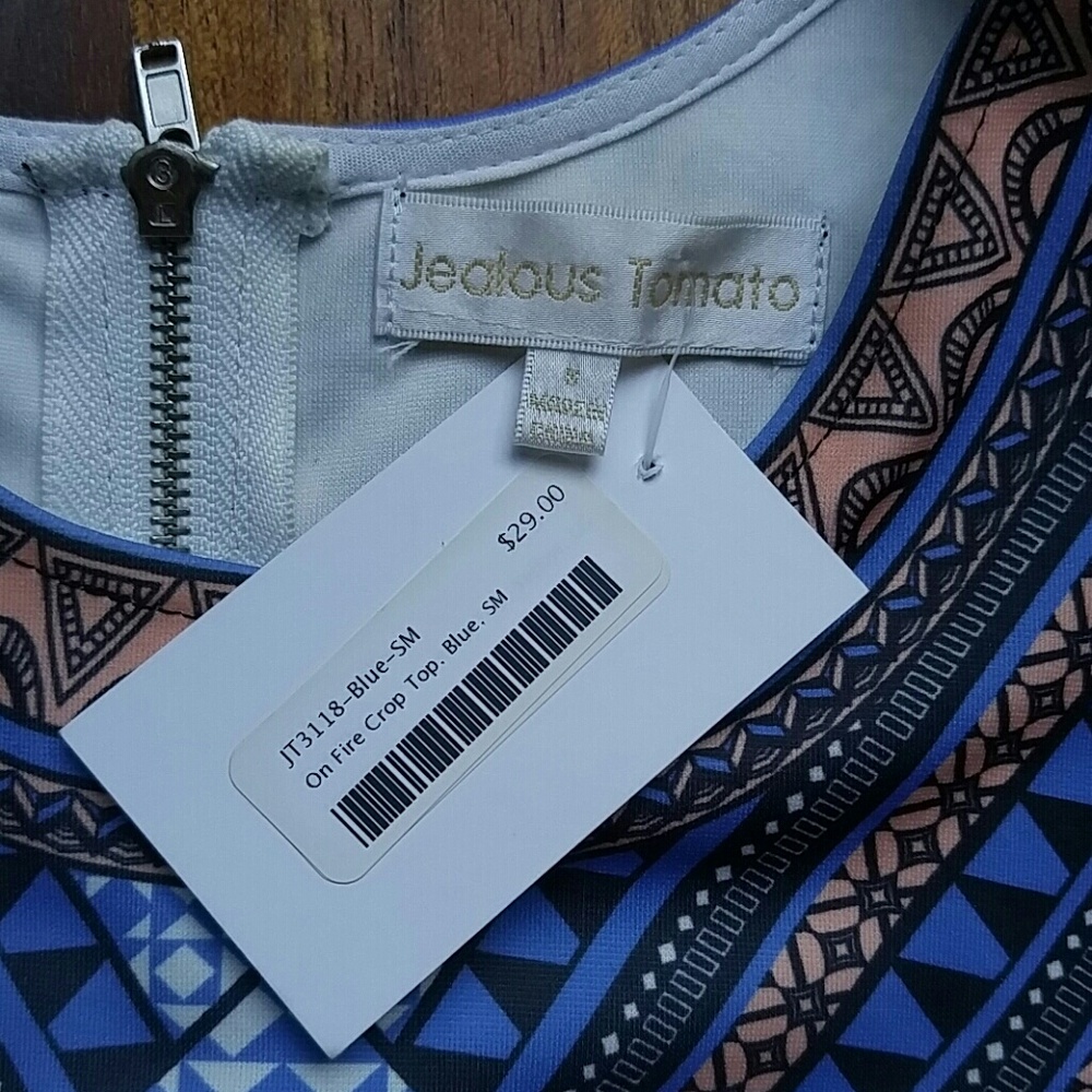 Summer Crop Top - Brand New Never Worn - Picture 3 of 3