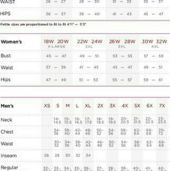 25 off other haband men waist 44 27 28 inseam from old navy womens size chart