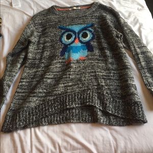 XL cozy owl sweater