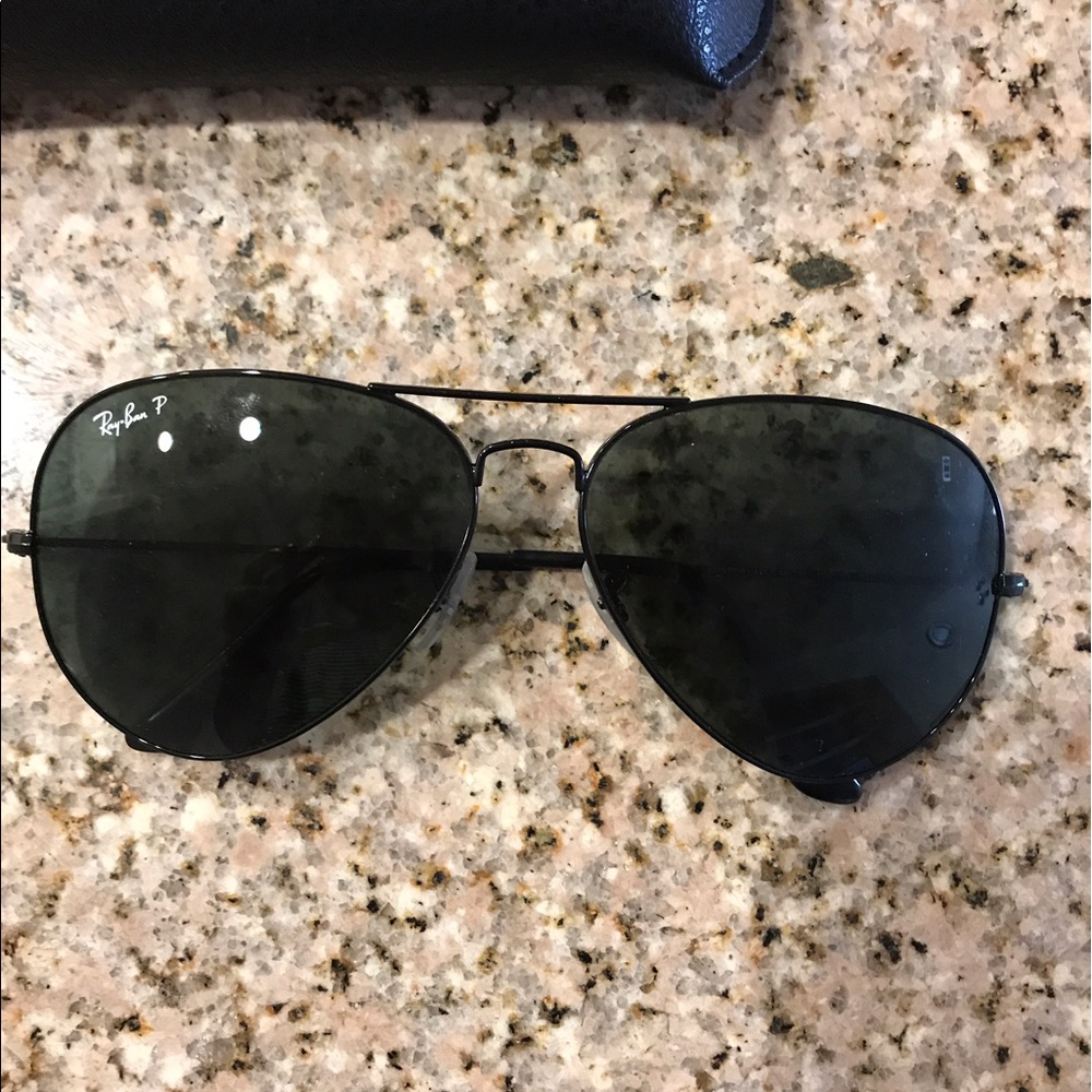 Ray-Ban Aviator Black Polarized