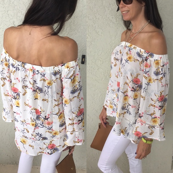 🔴Final Price🔴 Off the Shoulder Top M Only - Picture 2 of 3