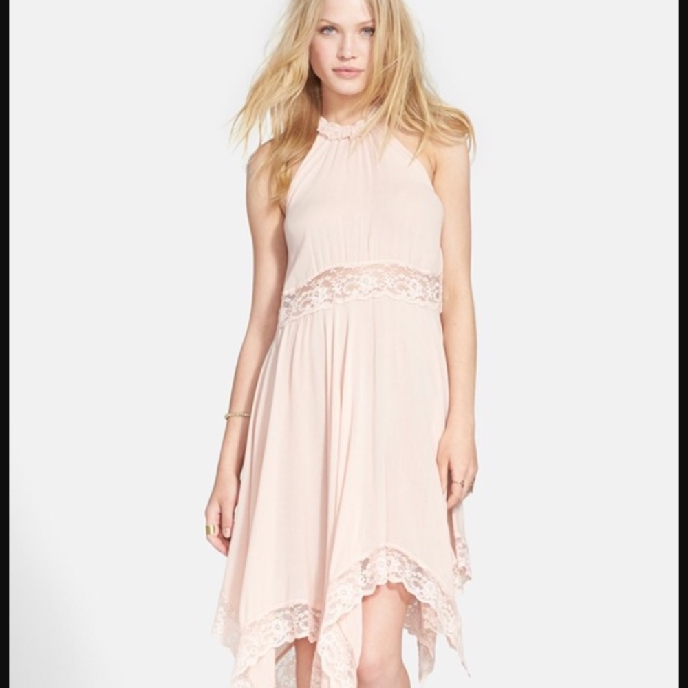 Free People 'Go Lightly' Sheer Gauze Dress