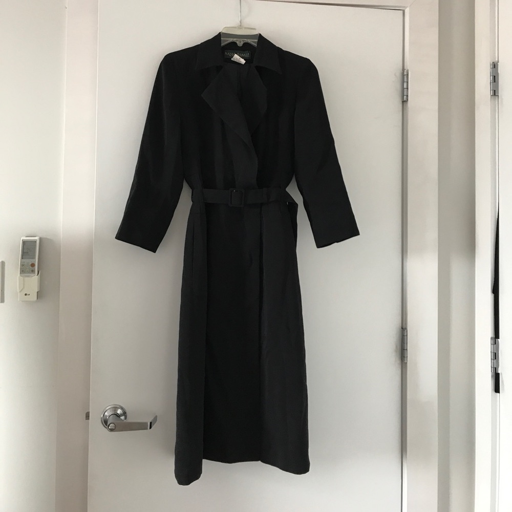 Harve Benard Black "trench" dress