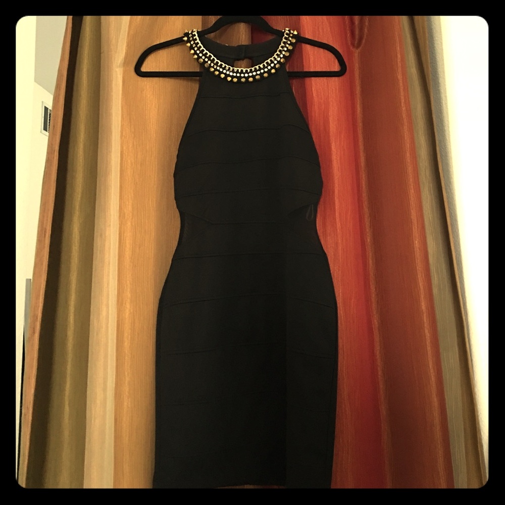 Charlotte Russe-black party dress