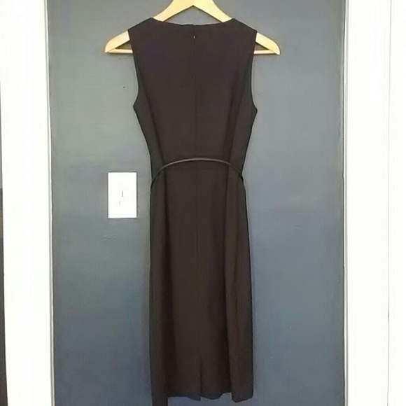Black H&M dress with belt - Picture 3 of 3