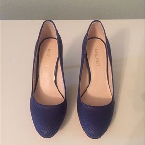 Nine West Blue Pumps