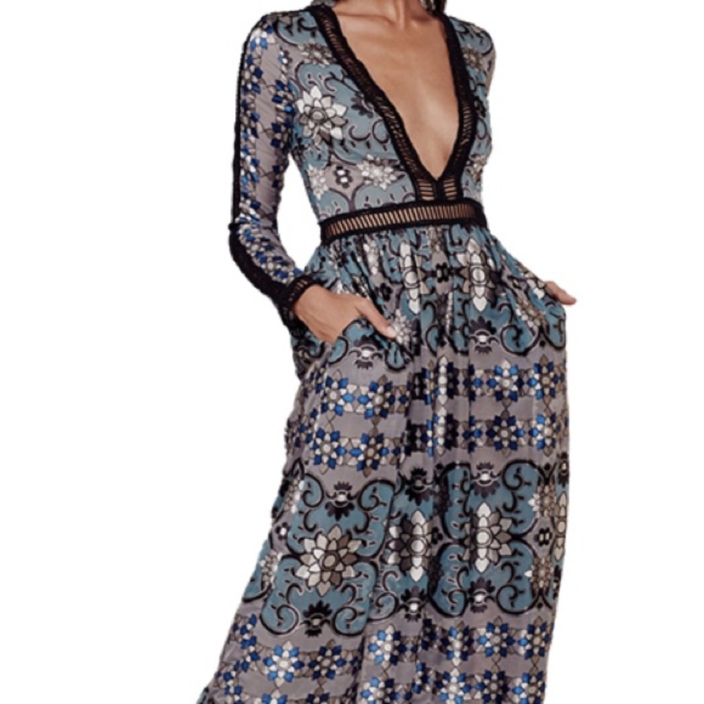 NWTs For Love and Lemons Maxi Dress - Picture 3 of 3