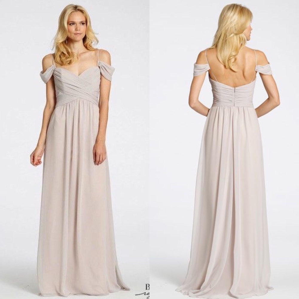Blush Bridesmaid dress- Haley Paige Occasions 5508