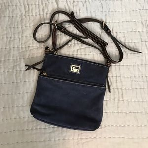 Dooney & Bourke suede crossbody purse