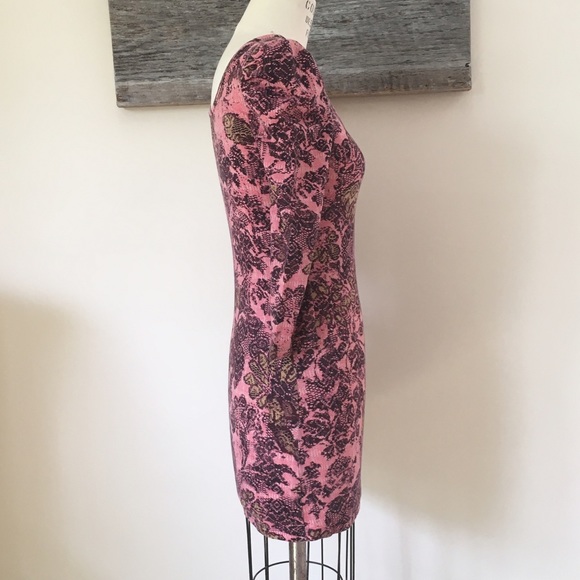 Free People 3/4 Sleeve Super Cute Mini Dress πΊ - Picture 3 of 7