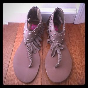 Dolce Vita Fringe Sandals