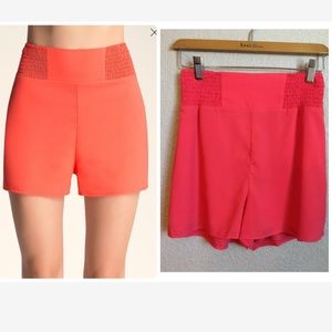 Bebe smocked high Waist Short Size 10,12,2,6