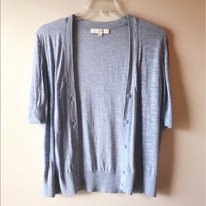 LOFT short sleeve cardigan