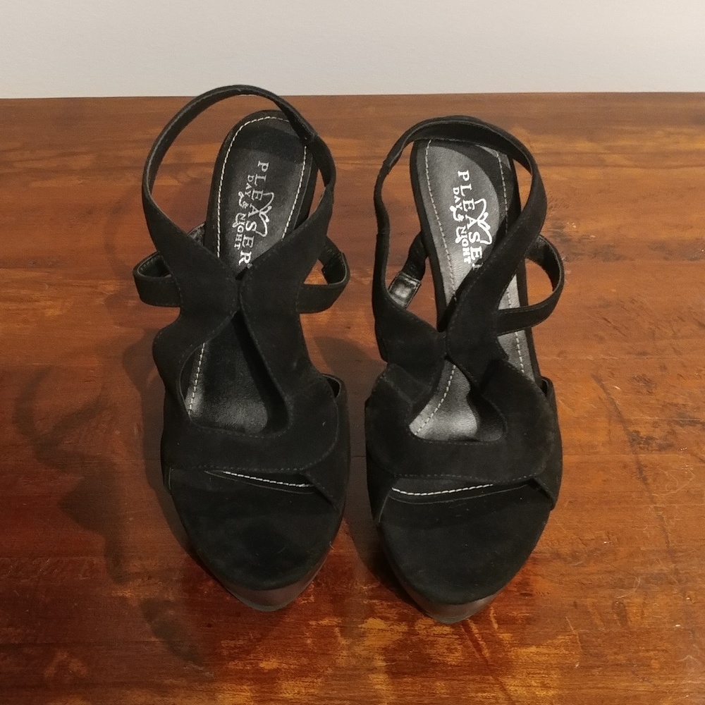 Brand new! Pleaser platform wedges!
