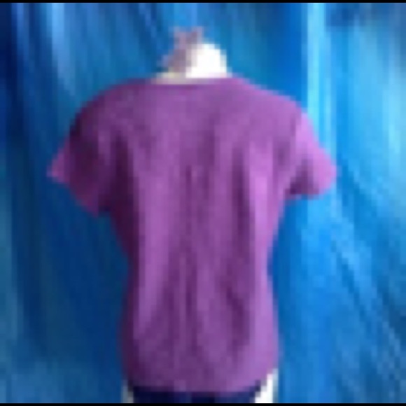 Croft and Barrow Lace look Tee - Picture 2 of 8