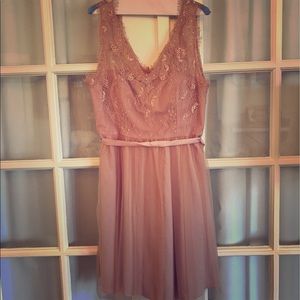 Anthropologie BHLDN Bridesmaid cocktail dress sz14