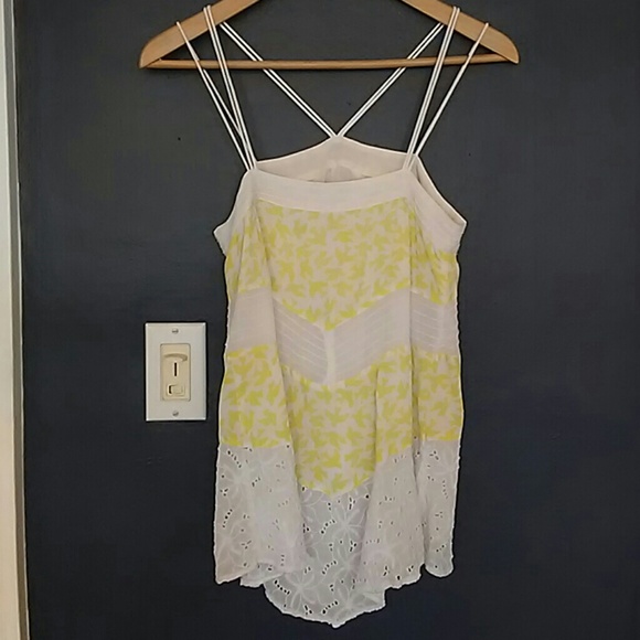 Leifnotes Yellow Bird Tank top - Picture 2 of 2