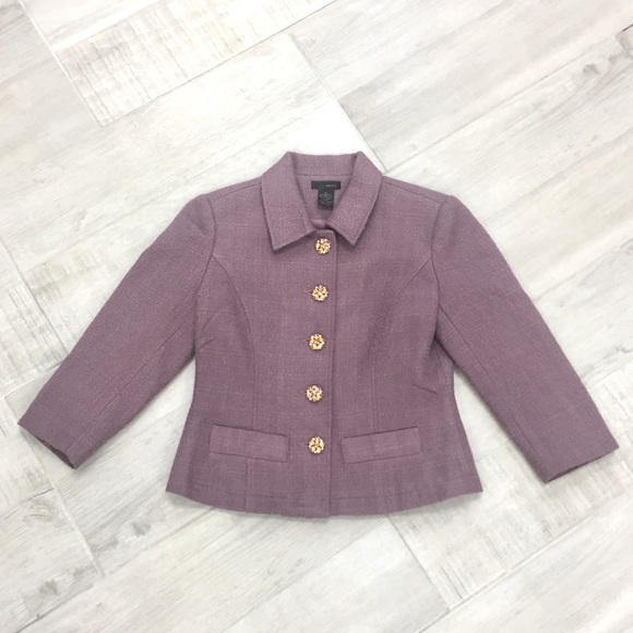 Jackets & Blazers - Purple blazer jacket