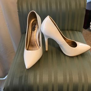 White pumps