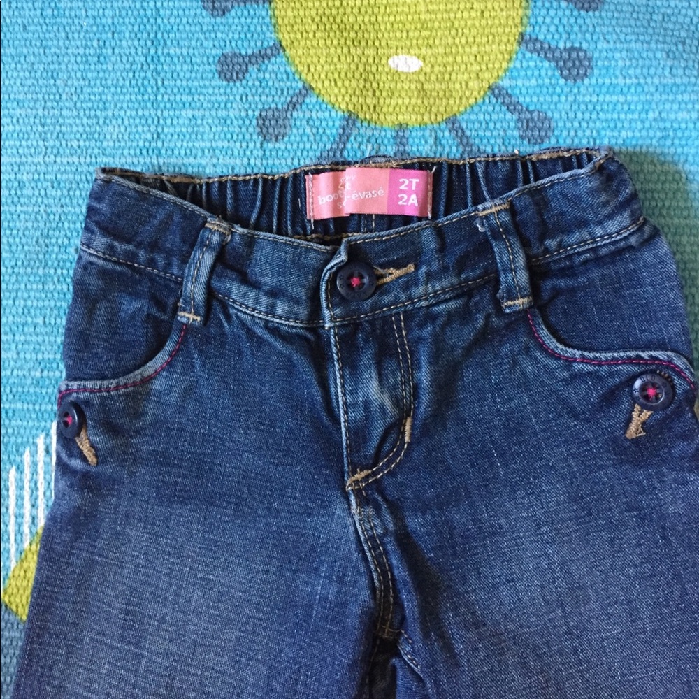 2T 100% Cotton Old Navy Boot-cut Jeans