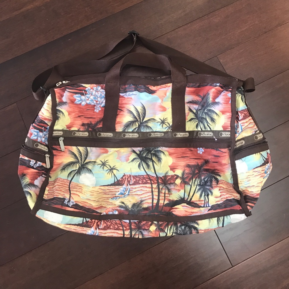Tropical LeSportsac duffle