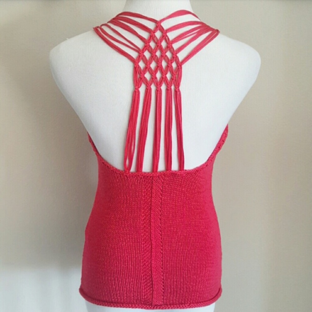 Armani Exchange Crochet Top
