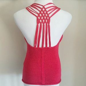 Armani Exchange Crochet Top