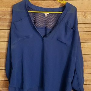 3/4 length blouse