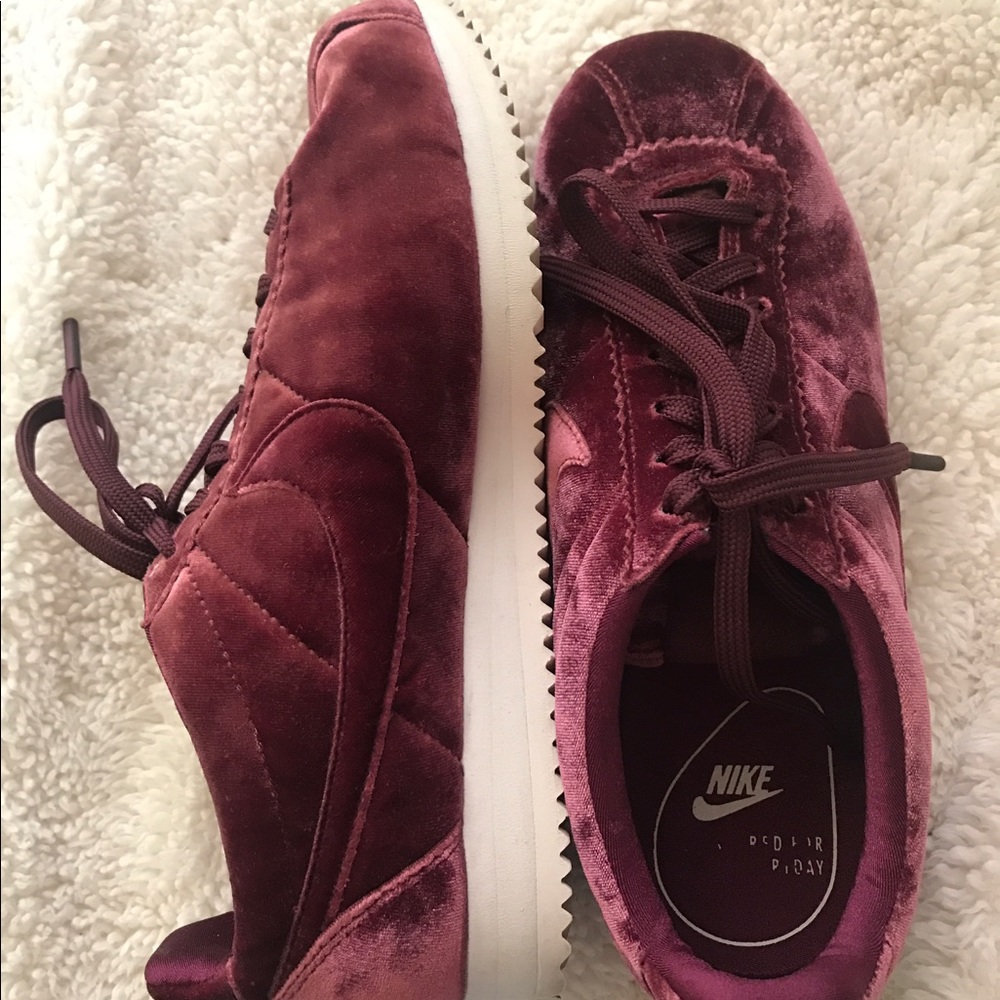 LIMITED EDITION WOMEN'S NIKE VELVET CORTEZ'S