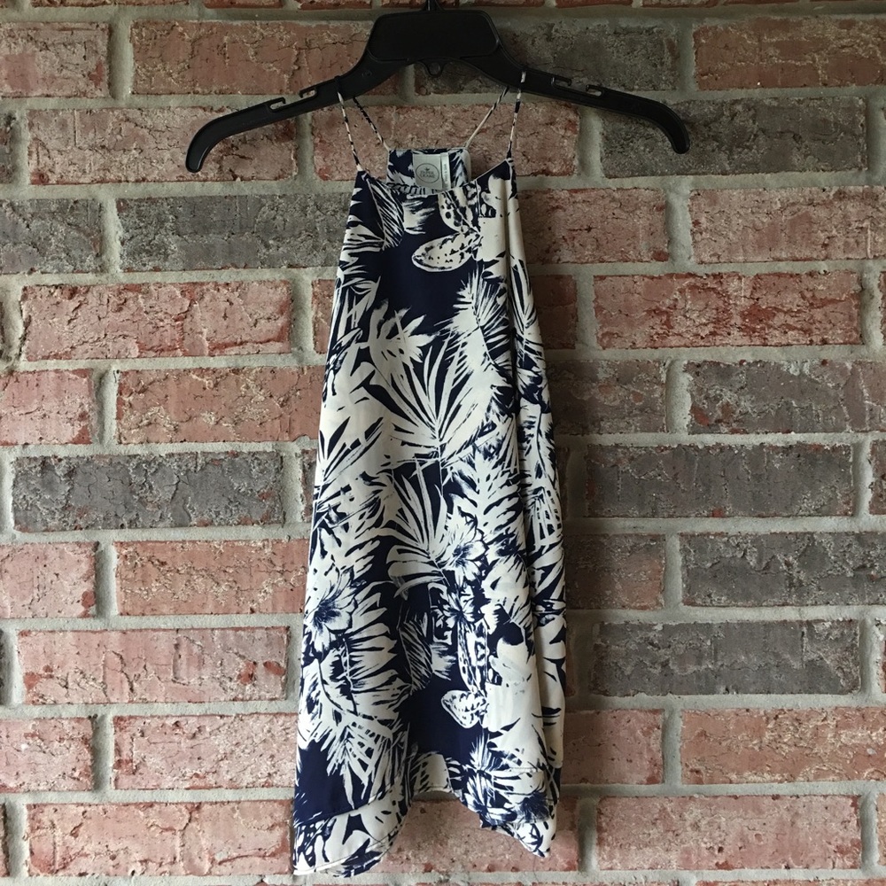 Paper Crane High Neck Top